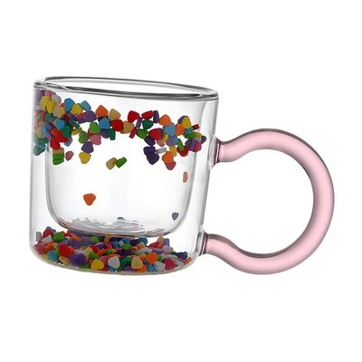 Doppelwandiger Kaffeebecher Thermo Kaffeebecher Glas Teetasse