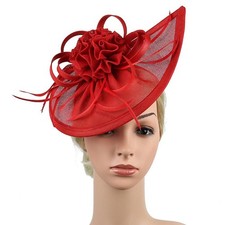 Vintage Fascinator Hats for Women Kentucky Derby Weddings Church Headpieces New