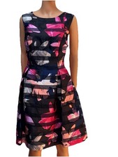 Vince Camuto Women's Floral Sleeveless Dress Size 16, Light Pink