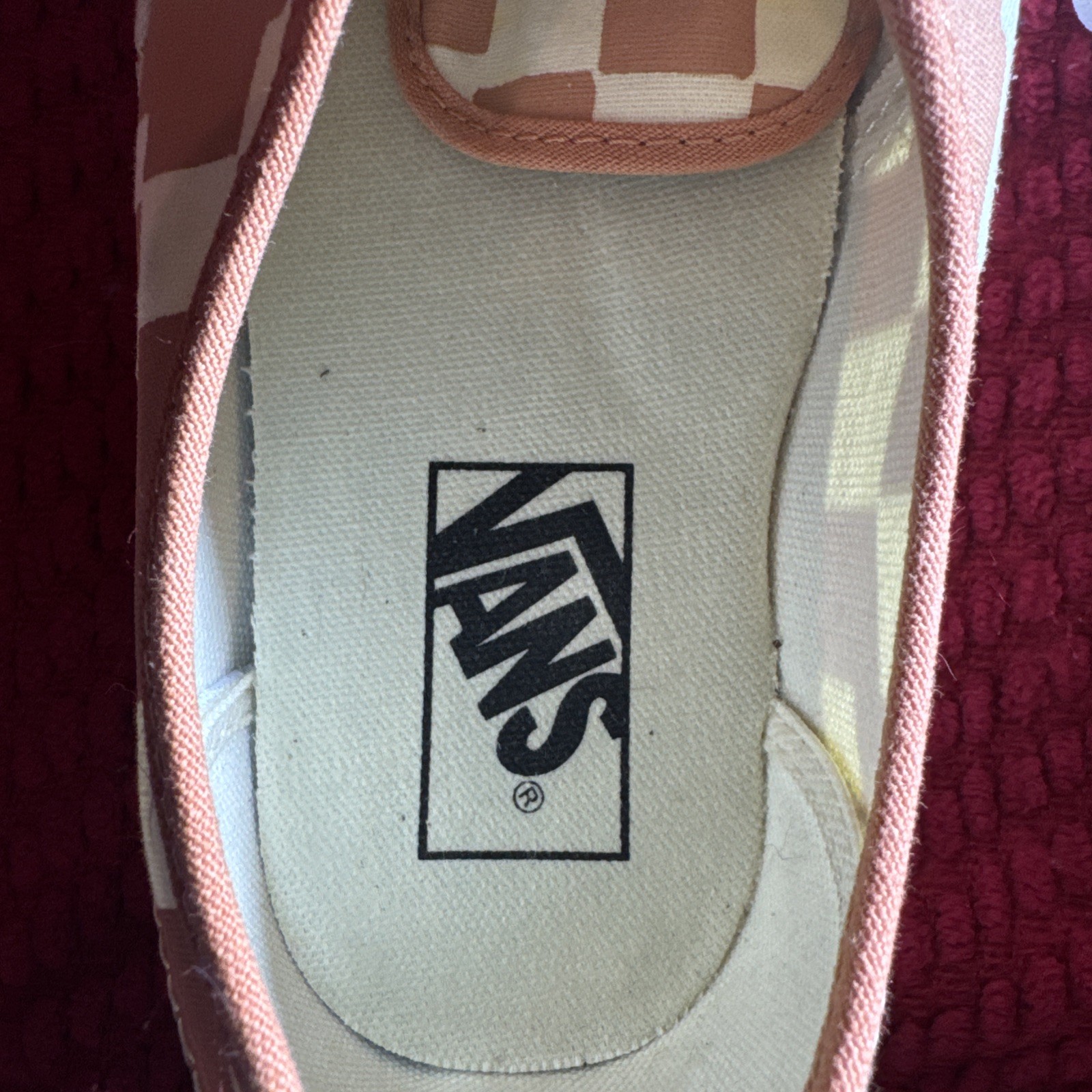 VANS Authentic Stacked Multi Check Sandstone Plat… - image 6