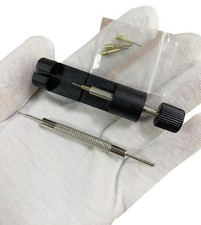 Metal Watch Band Link Removal Kit, Tools to Adjust and Tool Set, Silver