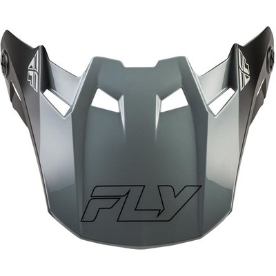 Fly Racing Formula CC Glide Visor - Matte Black/Grey - Medium/Large 73-4352VM