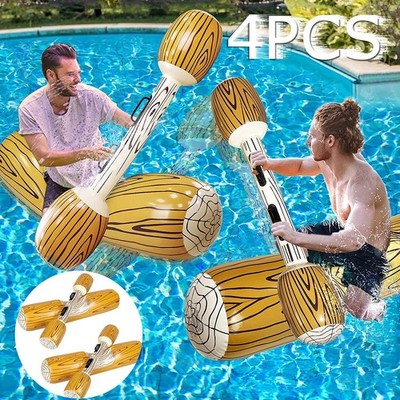 4x Aufblasbare Pool Spielzeug Wasserspielzeug Wassersport Float Schwimmspiel