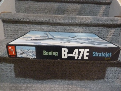 AMT Boeing B-47E Stratojet Plastic Model Airplane Kit A-671:600 1/72 SEALED NEW - Picture 2 of 7