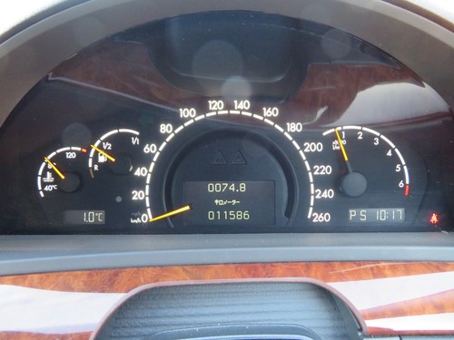 MERCEDES S CLASS S500L PETROL AUTO 1999 W220 - COVERED 7,000 MILES 1 OWNER JAPAN - Picture 19 of 23
