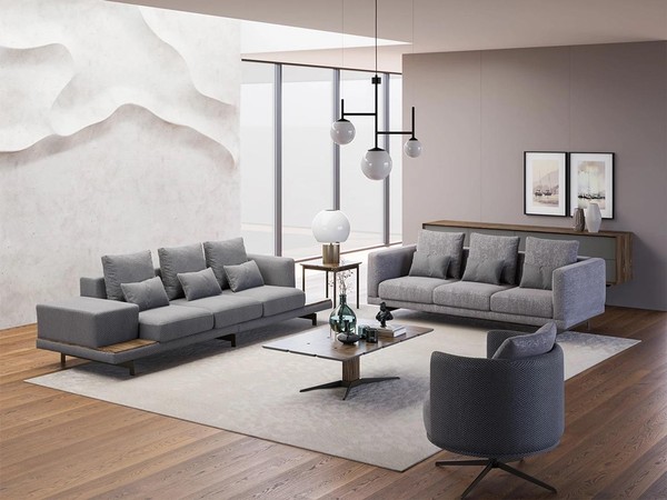 Sofagarnitur Wohnzimmer Modern Garnitur 2X Sofa Dreisitzer PolstermöBel Sessel-image