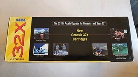 SEGA 32X CONSOLE COMPLETE IN BOX GREAT CONDITION TESTED & WORKS