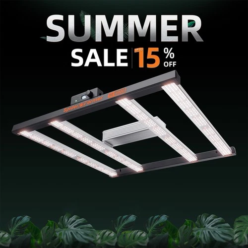 Spider Farmer SE3000 LED Grow Light Dimmable Full Spectrum Grow Light Bulbs