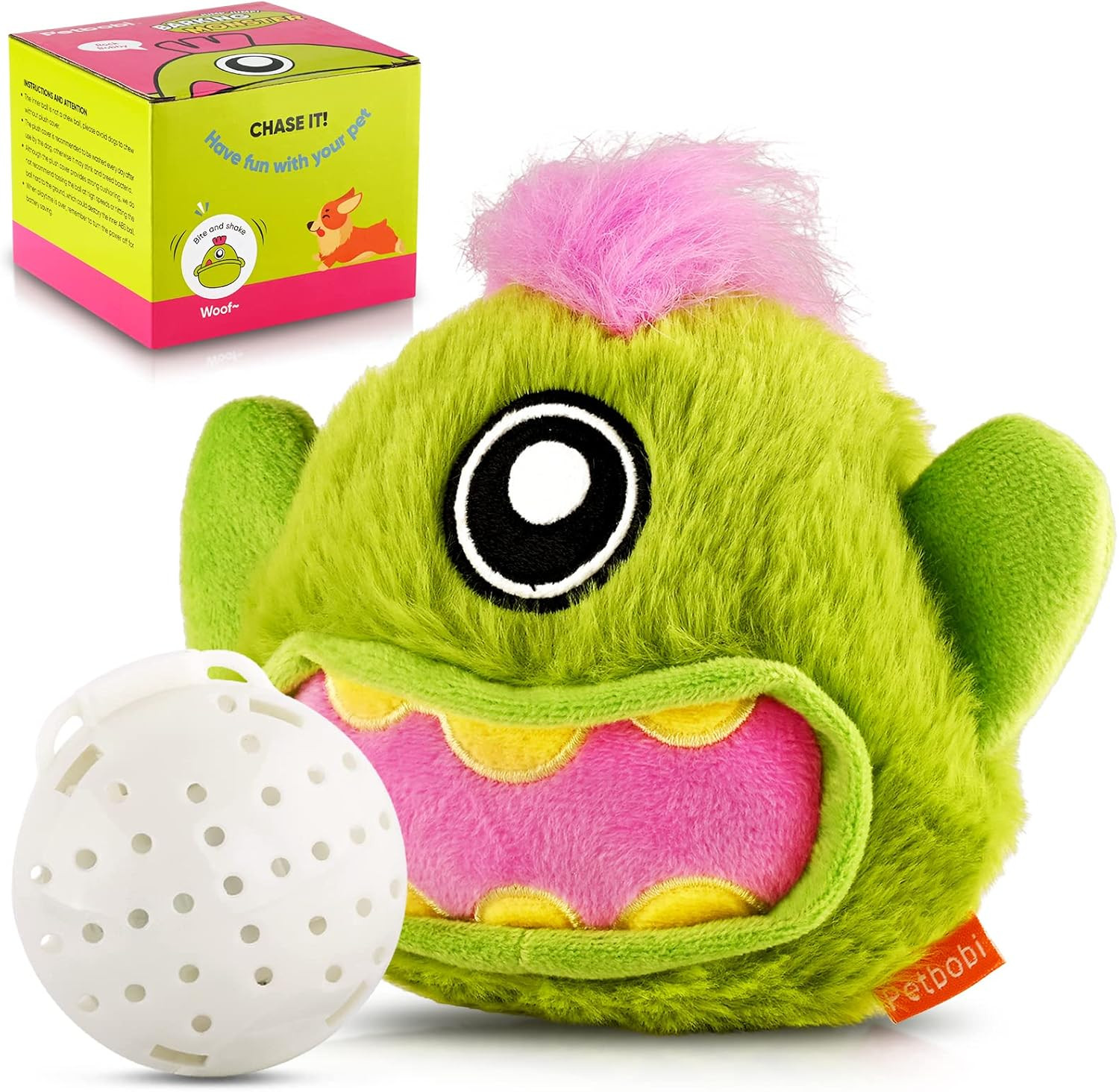 Monster Active Ball For Dogs With Batteries, Self M