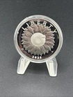 2025 American Liberty Sunflower Silver Medal 1oz Proof Silver Medal