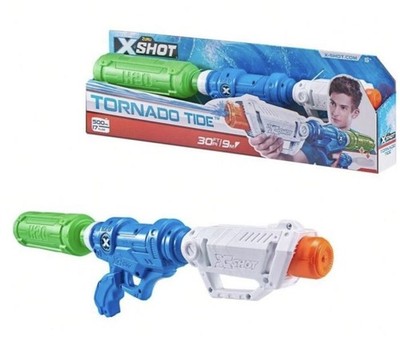 Wasserpistole ZURU X-Shot - Tornado Tide - Trinkflasche Blaster Watergun 30ft 9m 5+