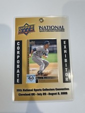 Rocco Baldelli 2009 Upper Deck UD National Convention Badge 1/1 SP 1 of 1 Sealed