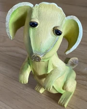 Original Plantain Stan Banana Puppy Dog Figurine Upright Enesco Home Grown Style