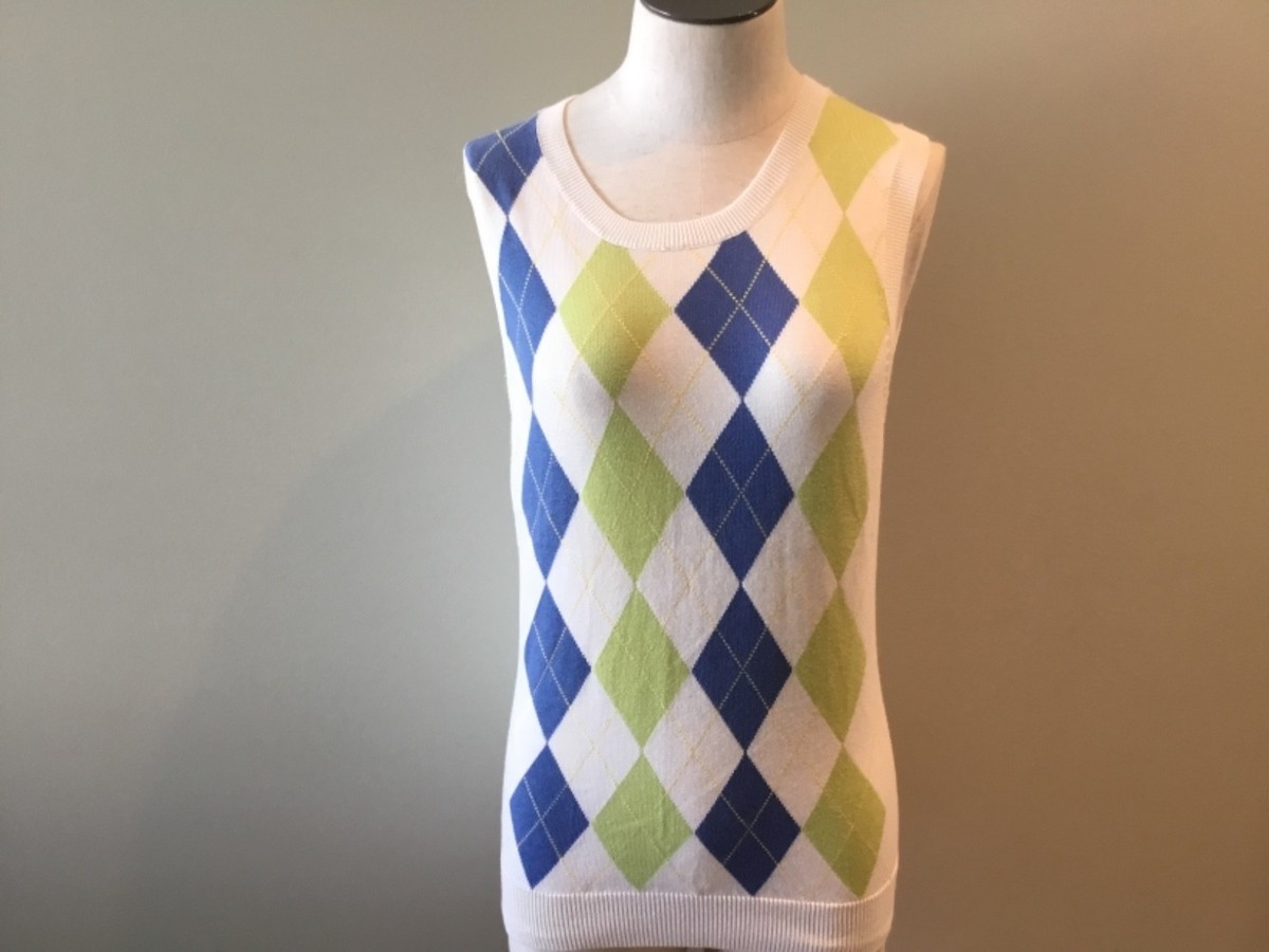 Pull Gilet Femme Bobby Jones En Coton - Taille M, Multicolore, état Très Bon