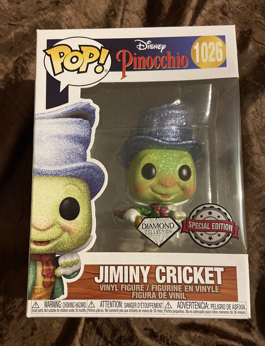 Disney Jiminy Cricket Diamond Collection 1026 Funko Pop | eBay
