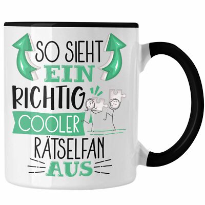 Trendation - Rätselfan Tasse So Sieht Ein Richtig Cooler Rätselfan Aus Geschenk
