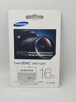 Samsung Pro MB-SG16D - 16 GB Flash Memory Card