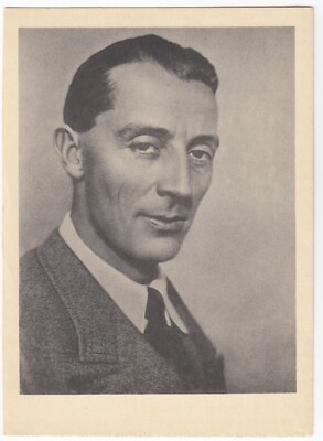 1951 Frédéric Joliot-Curie French chemist physicist Nobel Prize Chemistry card