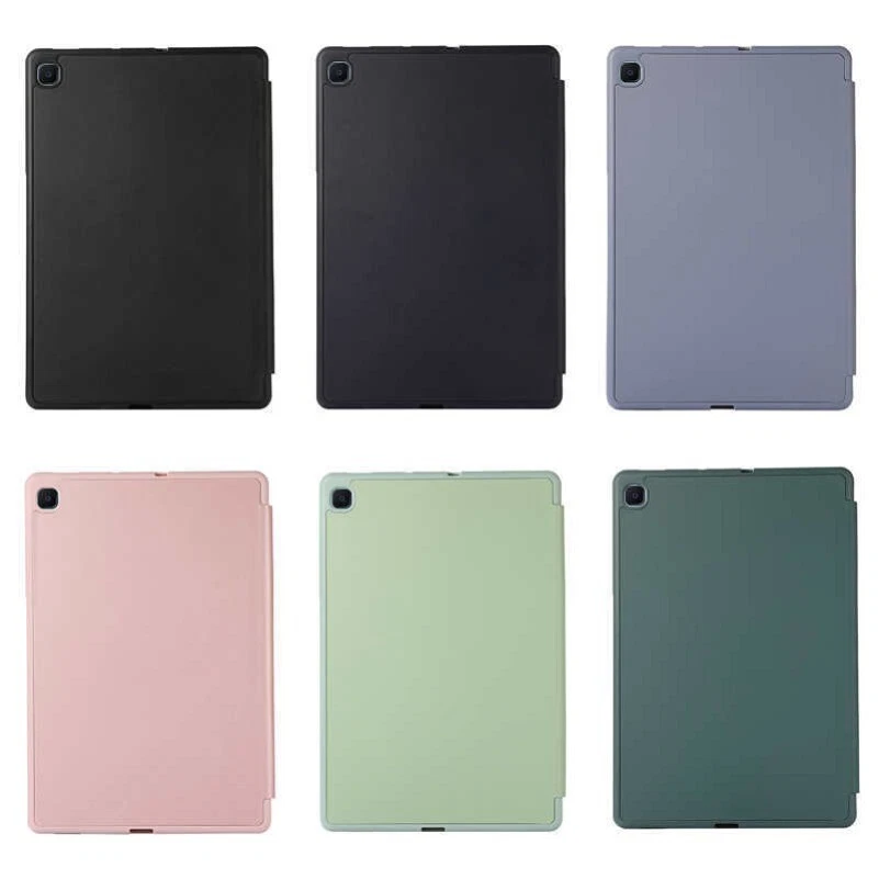 For Samsung Galaxy Tab S6 Lite 10.4" Smart Leather Cover Flip Case With Pen Slot - Image 2 of 4