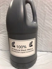 8 Oz.100% ALL NATURAL BLACK WALNUT CONCENTRATE  STAIN / DYE / INK  