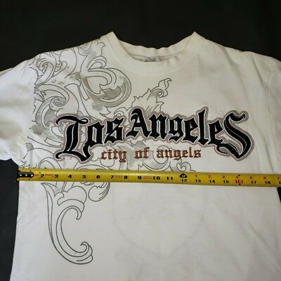 VICTORIOUS Womens Los Angeles City of Angels Small T-Shirt VICTORIOUS Womens Los Angeles City of Angels Small T-Shirt
