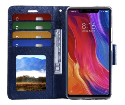 For Phone 11 Pro Max Case Flip Wallet Leather Magnetic Card Pouch Stand Cover