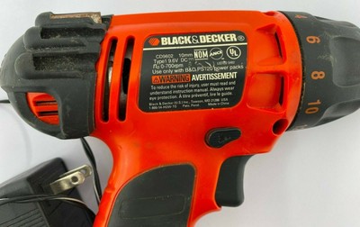 Black Decker 9.6V Cordless Drill CD9602 