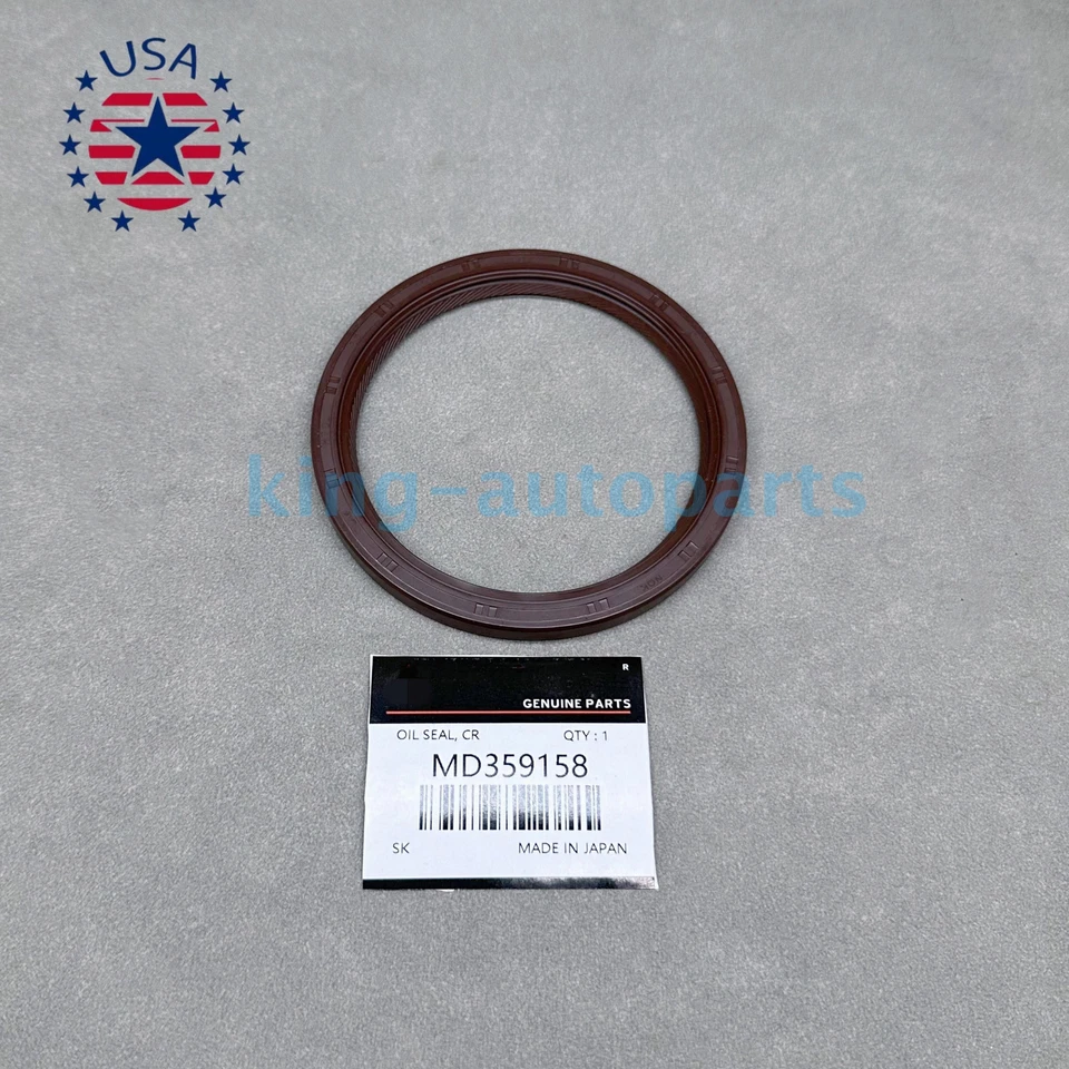 New NEW REAR MAIN CRANKSHAFT SEAL FOR MITSUBISHI MD359158 US Foto 2 de 4