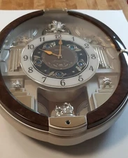 Seiko Melodies in Motion Wall Clock, Special Edition 18 Melodies Seiko QXM487