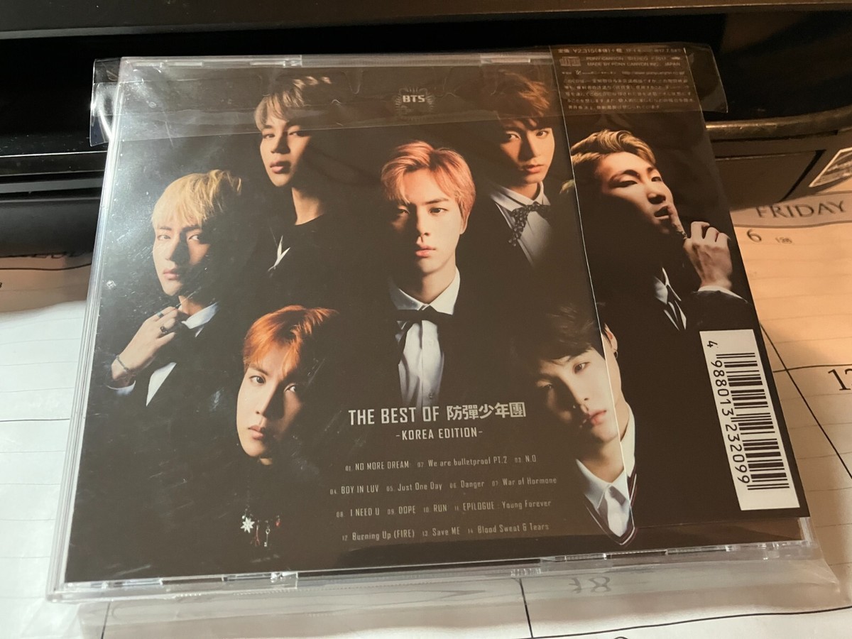 BTS - THE BEST OF BTS KOREAN DELUXE EDITION CD+DVD+ OBI PCCA 0491