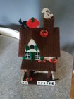Vintage Handmade Yarn Art Halloween House Decoration  — photo 1