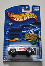 2002 Hot Wheels Collector 187 CORVETTE STINGRAY lll White w/Chrome 3 Sp Wheels