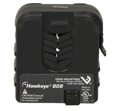 New Veris Hawkeye H908  Split Core Adjustable Current Status Sensor