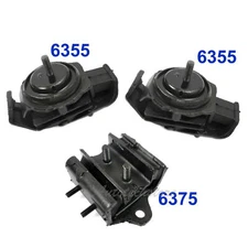 Engine Motor & Trans. Mount Manual For 89-94 Nissan 240SX 2.4L 6355*2 6375 M579