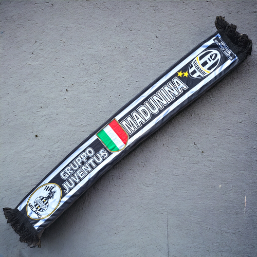 Écharpe Juve vintage retro Juventus Turin football 2002 scarf soccer neuve