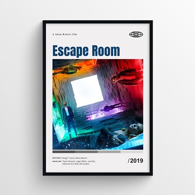 Escape Room Movie Poster Print, Wall Art - Unframed