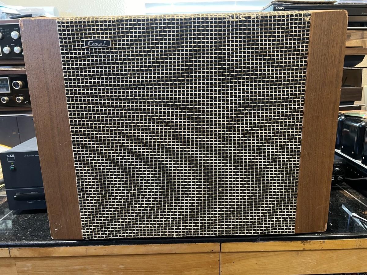 昭和レトロ　スピーカー FUKUYO SOUND Coral BX5 左2/2 Vintage 1960's Coral BX-30 High Fidelity Speaker (1 Speaker) by