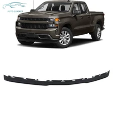 Plastic Front Bumper Lower Air Deflector Valance For 19-21 Chevy Silverado 1500