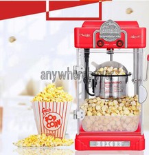 1 pieza nueva máquina automática de palomitas de maíz eléctrica 300W 220V máquina comercial para hacer palomitas de maíz