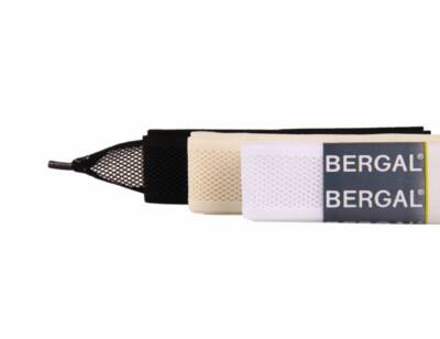 Bergal elastische Netzsenkel flexible breite Schnürsenkel Flachsenkel 30mm z2679