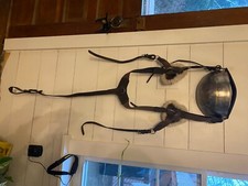 Breastplate cuir sabre Competitor 5 pts compétition, La Havane - Cheval