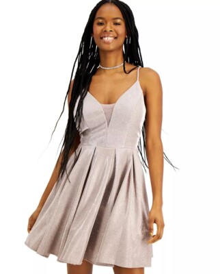 b darlin juniors glitter knit skater party dress Silver Sequin Mini Homecoming Dress Tight Short Prom Dress MD090503 –  Dressmeet