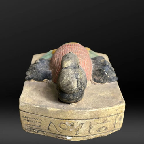 Rara statua scorpione egizio antiche antichità faraone egizio a.C. - Foto 4 di 7