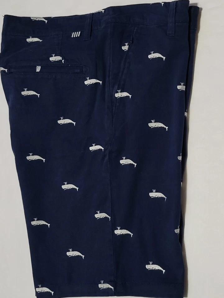 FIVE FOUR - PANTALÓN CORTO HOMBRE TALLA 34 AZUL ALGODÓN CORTE CLÁSICO Foto 2 de 4