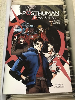 The Posthuman Project Comic Book Prequel To Movie Sterling Gates Javier ...