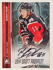 2014 ITG Draft Prospects BRENDAN PERLINI Auto Silver /200 Hard Signed # A-BPE2