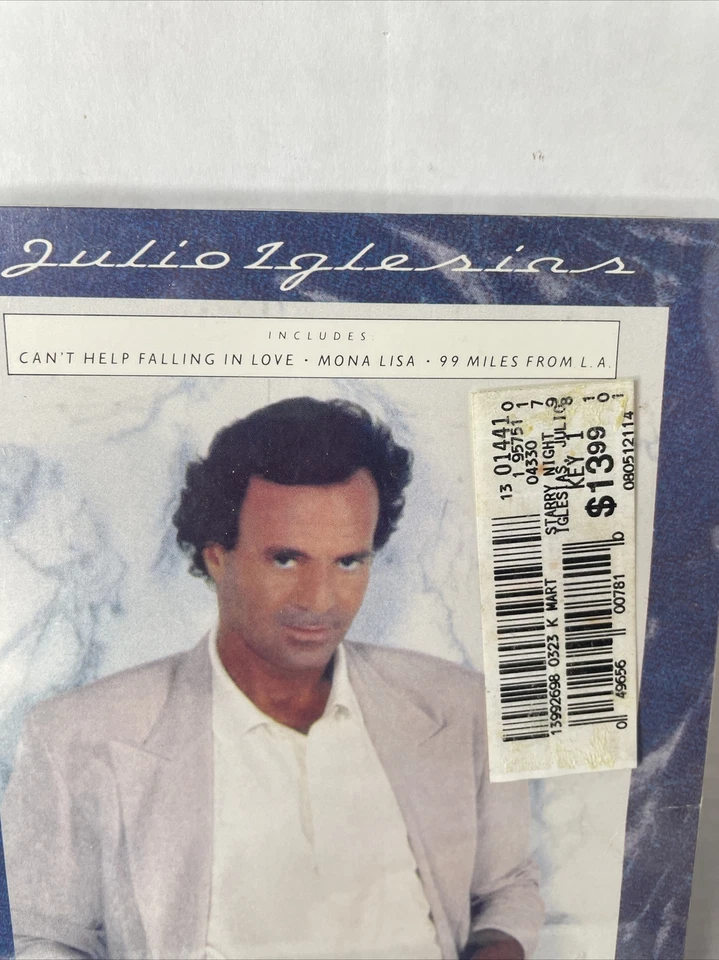 Julio Iglesias Starry Night Cd NEW LONGBOX Factory Sealed NOS - Image 3 of 4