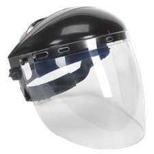 Sealey Deluxe Full Face Eye Flip Up Protection Safety Shield Clear Visor, SSP78