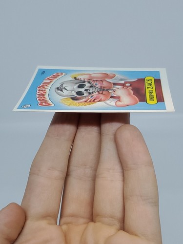 Vintage 1986 GPK GARBAGE PAIL KIDS SERIES 4 #132b "UNZIPPED ZACK" - Picture 8 of 9