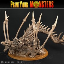 Screaming Bone dragon DND Legion Terrain Scenery Tabletop Miniatures 28mm